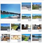 Mobilhome plage mer piscine jardin