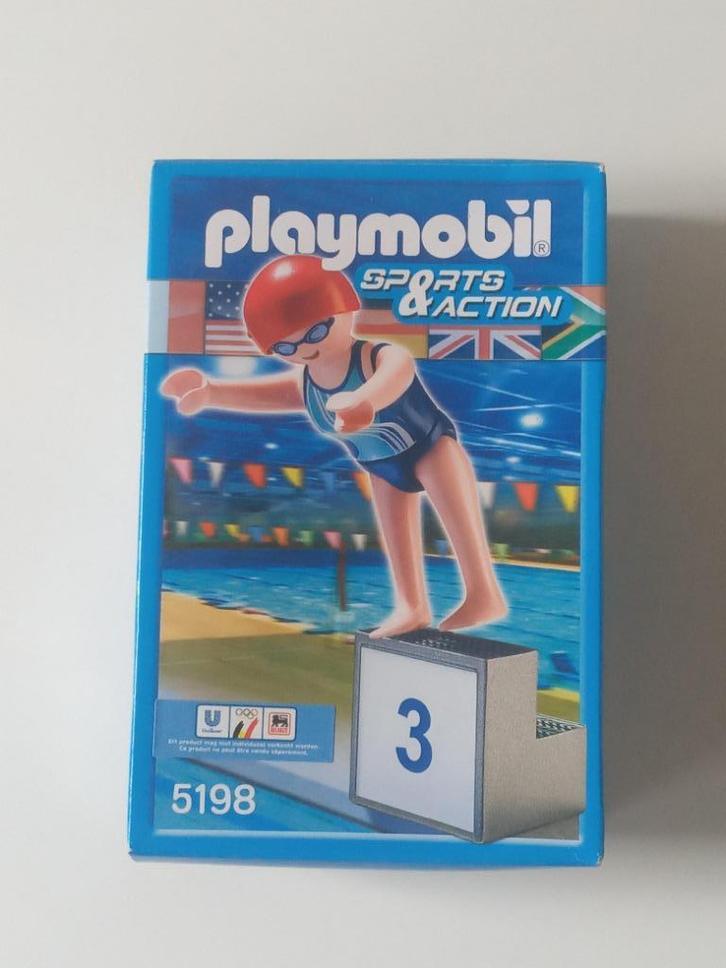 Playmobil Zwemkampioene (5198), Kinderen en Baby's, Speelgoed | Playmobil, Zo goed als nieuw, Complete set, Ophalen of Verzenden