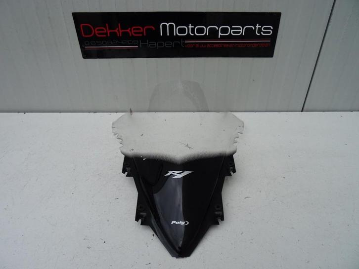 Puig Verhoogd Windscherm / Kuipruit Yamaha YZF R1 2007-2008, Motos, Pièces | Yamaha, Utilisé, Enlèvement ou Envoi