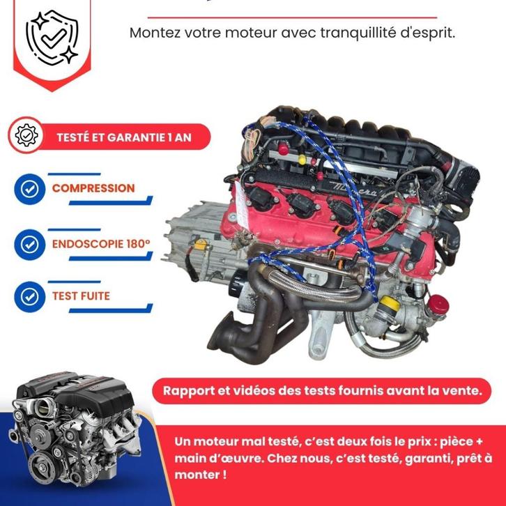 Moteur complet maserati quattroporte / granturismo 4.2 v8, Autos : Pièces & Accessoires, Moteurs & Accessoires, Maserati, Neuf