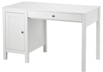 Ikea bureau 120x55cm wit, Ophalen, Zo goed als nieuw, Bureau