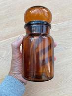 Bouteille d'apothicaire Amber Vintage, Enlèvement ou Envoi