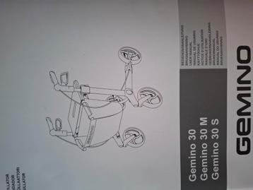 Rollator gemini 30 zwart goede staat beschikbaar voor biedingen