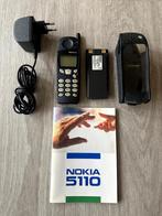 NOKIA 5110 compleet en functioneel + handleiding - 50€, Telecommunicatie, Mobiele telefoons | Nokia, Fysiek toetsenbord, Geen camera