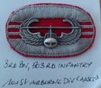 US ARMY AIR ASSAULT WINGS 3/503RD INF-101ST AIRBORNE DIV., Verzamelen, Ophalen of Verzenden
