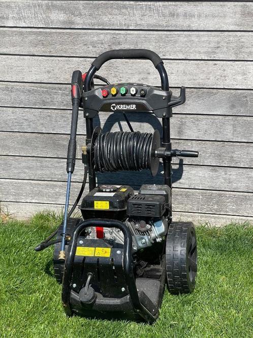 Kremer KR170B Hogedrukreiniger, Tuin en Terras, Hogedrukreinigers, Gebruikt, Benzine, Ophalen