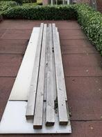 4 houten balken  tuinhout 30€ Per STUK, Ophalen, Gebruikt, Balken