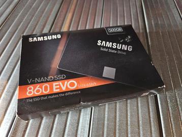 Samsung 860 evo 500 GB (NIEUW) beschikbaar voor biedingen
