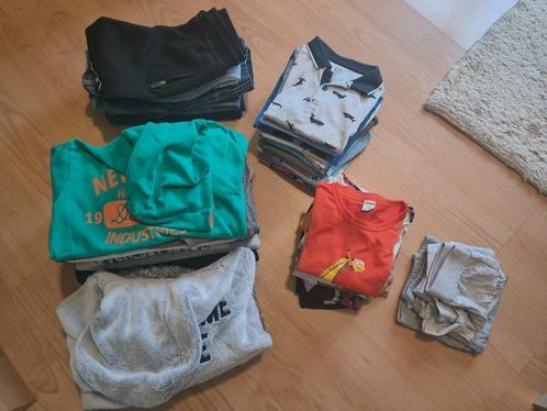 pakket 110/116 60 stuks, Kinderen en Baby's, Kinderkleding | Maat 116, Gebruikt, Jongen, Shirt of Longsleeve, Ophalen of Verzenden