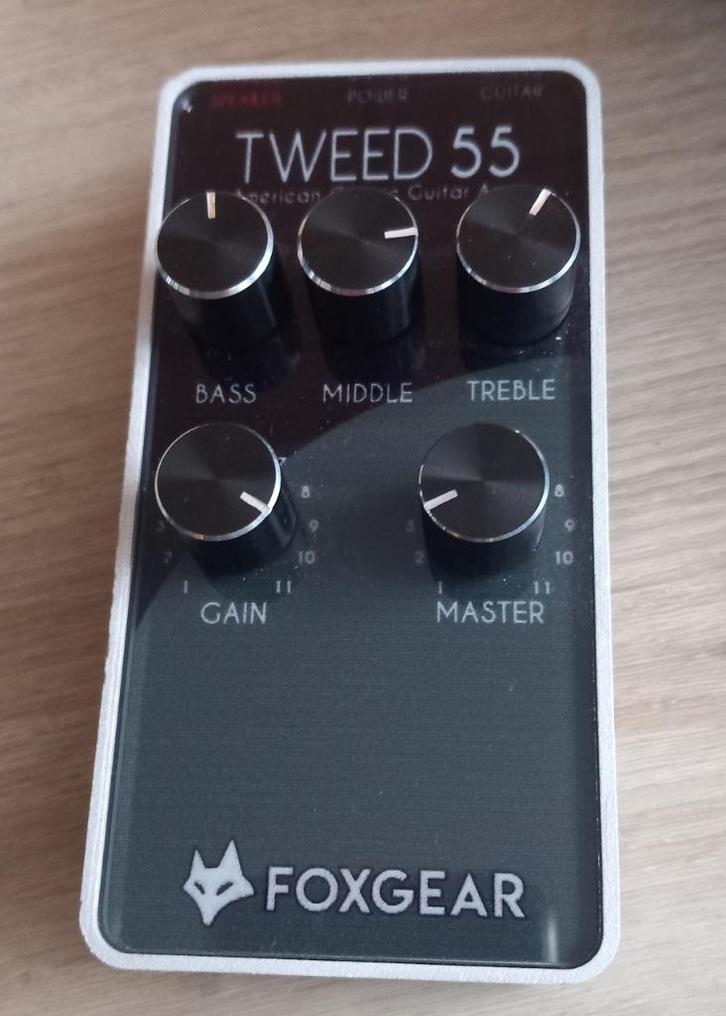 Foxgear Tweed 55, Muziek en Instrumenten, Versterkers | Bas en Gitaar, Zo goed als nieuw, Gitaar, Minder dan 50 watt, Ophalen of Verzenden