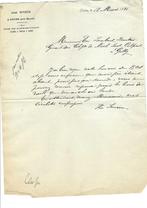Ancien courrier 1881, Gebruikt, Ophalen of Verzenden
