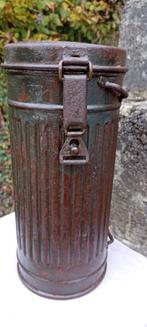 Boîtier de masque à gaz Allemand ww2, Verzenden, Landmacht