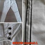 Witte broek NIEUW L, Kleding | Dames, Ophalen of Verzenden, Nieuw