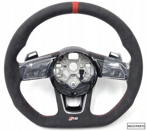 AUDI RS3 S3 A3 8Y STUUR STUURWIEL MET RODE STIKSEL, Auto-onderdelen, Besturing, Audi, Gebruikt, Ophalen of Verzenden