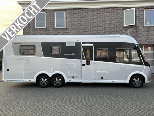 Dethleffs Globetrotter 7850 XLI DBM Premium, Bovenkastjes, Caravans en Kamperen, Mobilhomes, Bedrijf, Integraal, Dethleffs