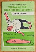 Wij lezen met Suske en Wiske Lambik droomt 1963 Vandersteen, Verzamelen, Ophalen of Verzenden, Suske en Wiske, Gebruikt, Boek of Spel