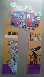 BD Les vieux fourneaux PLV Lupano Cauuet 85 cm sur 156,5 cm, Enlèvement, Autres personnages, Utilisé, Image, Affiche ou Autocollant