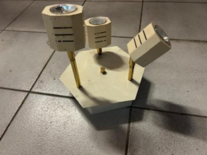 Plafondverlichting spots, Doe-het-zelf en Bouw, Bouwverlichting, Gebruikt, Lamp met armatuur, Ophalen