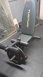 Tunturi bench halterbank UB60, Enlèvement, Autres matériaux, Bras, Centrale électrique