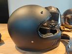 Mar zwarte retro helm, Motoren, Ophalen, XS