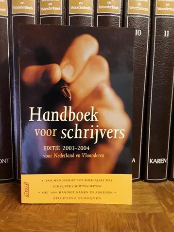 Handboek voor schrijvers, 2003-2004 voor Nederland en Vlaand