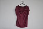 bordeaux T-shirt met glitters, Vêtements | Femmes, Manches courtes, Taille 38/40 (M), Porté, Rouge
