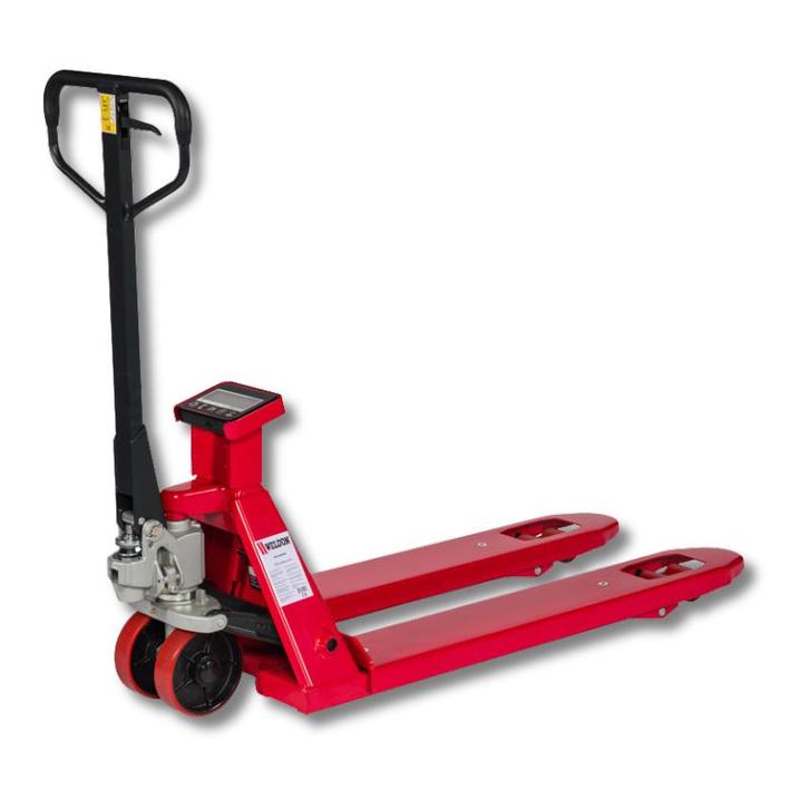 Palletwagen / transpallet met weegschaal 2000 kg (Nieuw), Doe-het-zelf en Bouw, Transportwagens, Nieuw, Verzenden