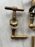 Poignées laiton 8, Antiek en Kunst, Antiek | Brons en Koper, Ophalen