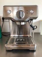 Sage espressomachine met melkopschuimer., Elektronische apparatuur, Koffiezetapparaten, Ophalen, Gebruikt, Gemalen koffie