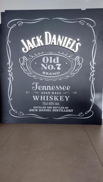 Planche à whisky Jack Daniels avec éclairage LED