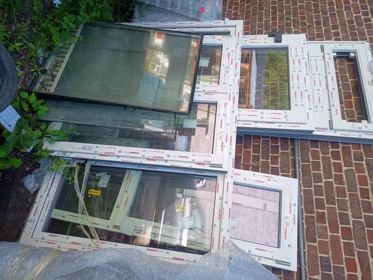 Glas ramen en deuren, Doe-het-zelf en Bouw, Glas en Ramen, Nieuw, Gevelraam of Ruit, 160 cm of meer, 160 cm of meer, Dubbelglas