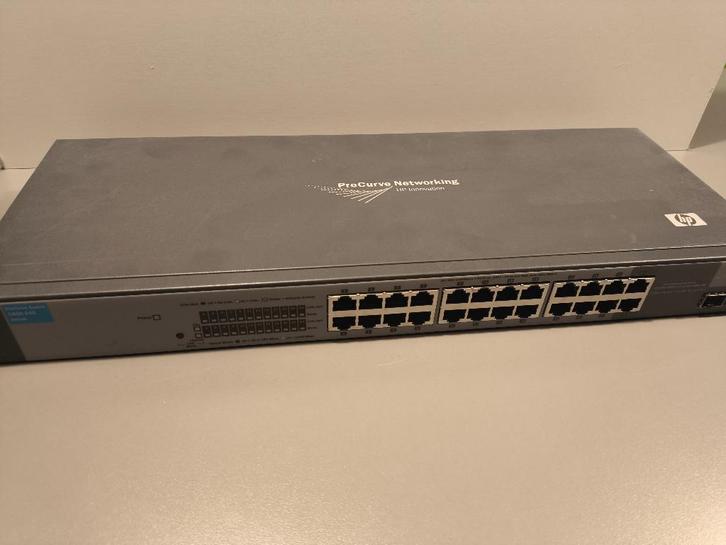 Switch HP Procurve 1800-24G, Informatique & Logiciels, Commutateurs réseau, Utilisé, Enlèvement ou Envoi