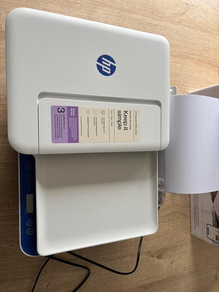 DeskJet 4230e Draadloos All-in-One Kleur Printer, Instant In, Computers en Software, Printers, Printer, Scannen, Draadloos, Ophalen