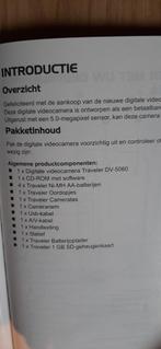 Traveler digitale videocamera (nooit gebruikt), Audio, Tv en Foto, Ophalen, Nieuw, Camera, Overige merken