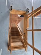Uitschuifbare zoldertrap, Doe-het-zelf en Bouw, Ladders en Trappen, Ophalen, Gebruikt