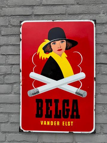 BELGA emaille reclamebord 1951 beschikbaar voor biedingen