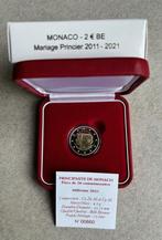 Monaco 2 euro munt proof 2021, Postzegels en Munten, Munten | Europa | Euromunten, Ophalen, Monaco, 2 euro, Losse munt
