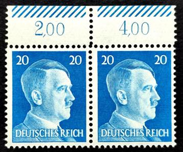 Deutsches Reich: 2X 20Pf. A.Hitler 01/08/1941 POSTFRIS beschikbaar voor biedingen