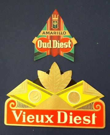 Etiketten van sigaren "Oud - Diest"  beschikbaar voor biedingen