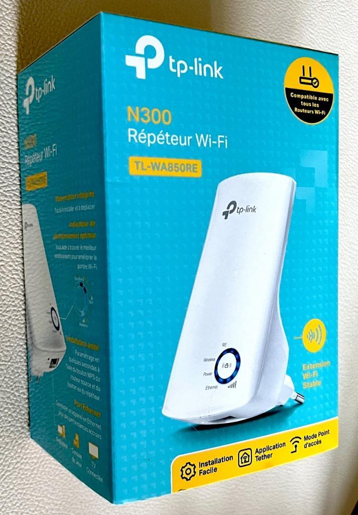 Wi-Fi Repeater - TP-LINK - TL-WA850RE (Nooit Gebruikt) NIEUW, Computers en Software, Accesspoints, Nieuw, Ophalen of Verzenden