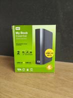 WD My Book Essential 2TB External Hard Drive, Computers en Software, Harde schijven, Ophalen, 2TB, Gebruikt, HDD