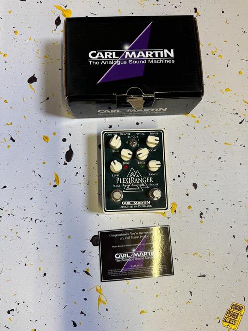 Carl Martin Plexi Ranger, Musique & Instruments, Effets, Comme neuf, Distortion, Overdrive ou Fuzz, Enlèvement ou Envoi