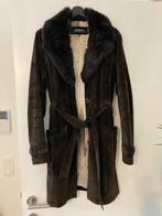 Lederen damesjas winter, Ophalen, Bruin, Maat 42/44 (L), Oakwood