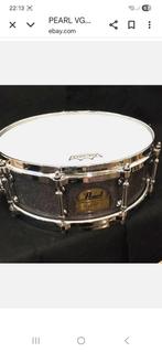 Pearl signature snare van Virgil Donati, Muziek en Instrumenten, Drumstellen en Slagwerk, Ophalen, Zo goed als nieuw, Pearl
