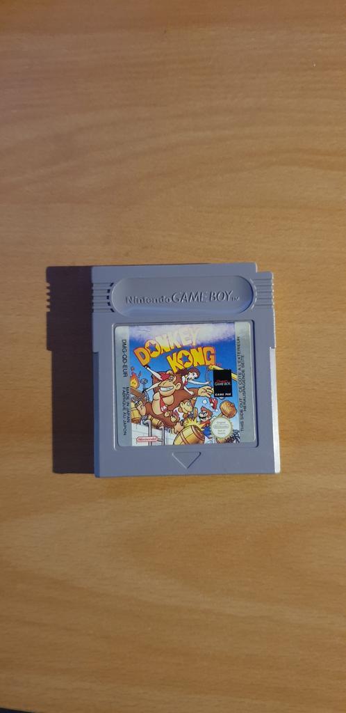 Donkey Kong PAL GameBoy, Consoles de jeu & Jeux vidéo, Jeux | Nintendo Game Boy, Utilisé, Aventure et Action, 1 joueur, À partir de 3 ans