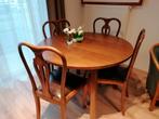Mooie tafel en 4 stoelen, Huis en Inrichting, Tafels | Eettafels, Gebruikt, Ophalen