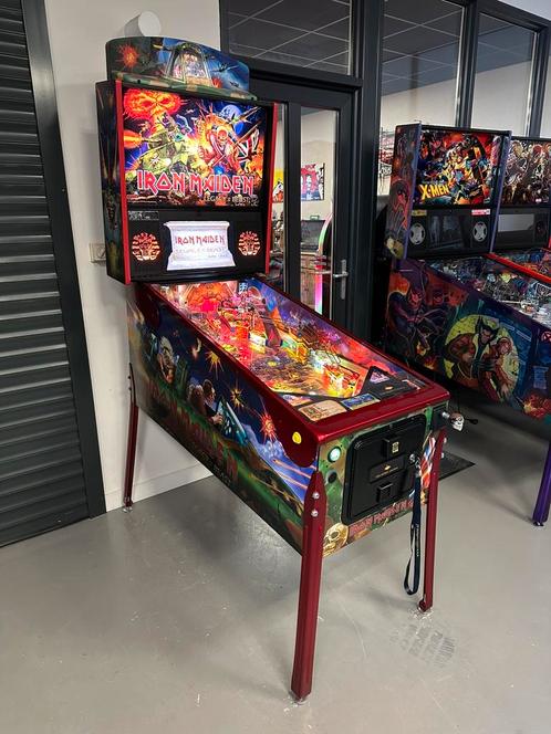 Prachtige flipperkast Stern Iron Maiden Limited Edition, Verzamelen, Automaten | Flipperkasten, Zo goed als nieuw, Dot-matrix