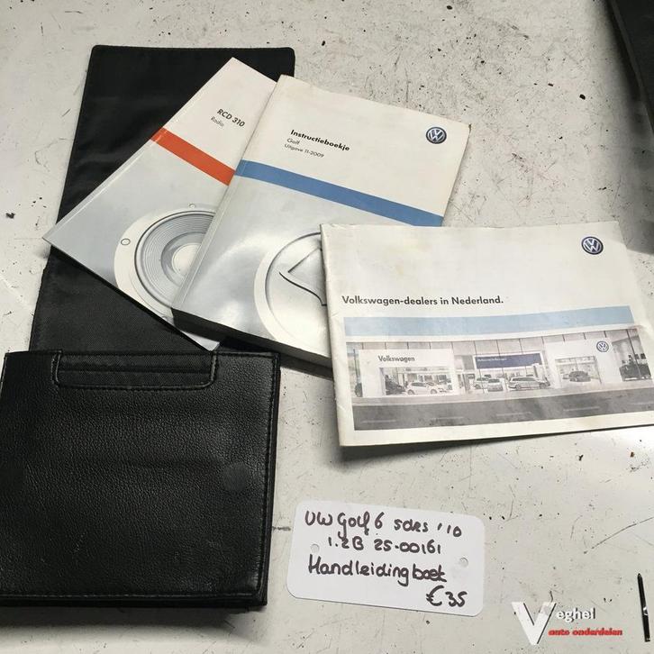 Vw Golf 6 1.2 B 6 bak handgesch. kleurcode LC9X 2010 2500161, Autos : Divers, Modes d'emploi & Notices d'utilisation, Enlèvement ou Envoi