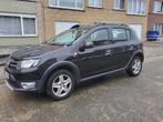 Dacia Sandero Stepway 2015 benzine full option, Achat, Euro 6, Boîte manuelle, Noir