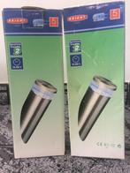 Wandverlichting inox led 5w ip44., Ophalen, Zo goed als nieuw, Inox, Led